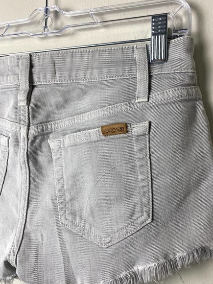 Joe's Jeans Collector Edition Platinum Cut Off Shorts SZ 25 - Picture 7 of 9
